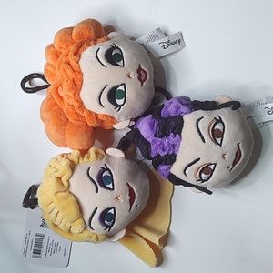 Hocus Pocus Sanderson Sisters Plush Clips